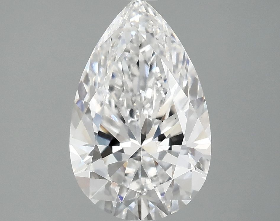 Lab Grown Diamond 2,02Ct D-VS2 Pear - IGILG798605895 1