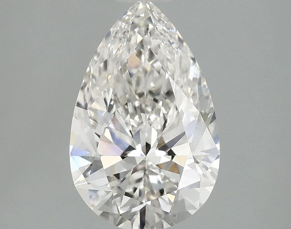 Lab Grown Diamond 2,1Ct G-VVS2 Pear - IGILG758532321 1