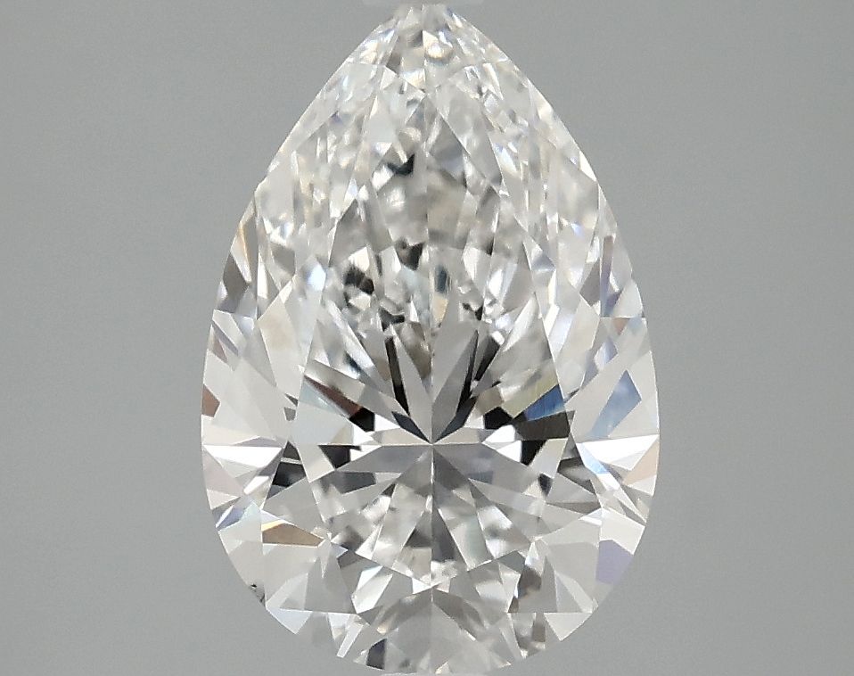 Lab Grown Diamond 2,5Ct F-VVS2 Pear - IGILG776682694 1