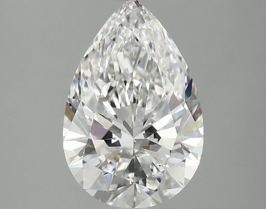 Lab Grown Diamond 2Ct E-VVS1 Pear - IGILG797686754 1