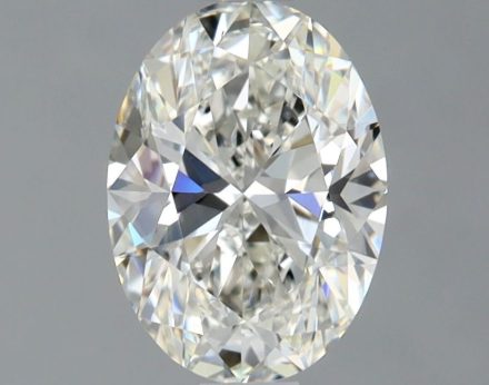 Diamond Natural 1Ct H-VS1 Oval - GIA6545193648 1