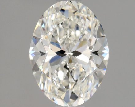 Diamond Natural 1Ct H-VS1 Oval - GIA7546283642 1