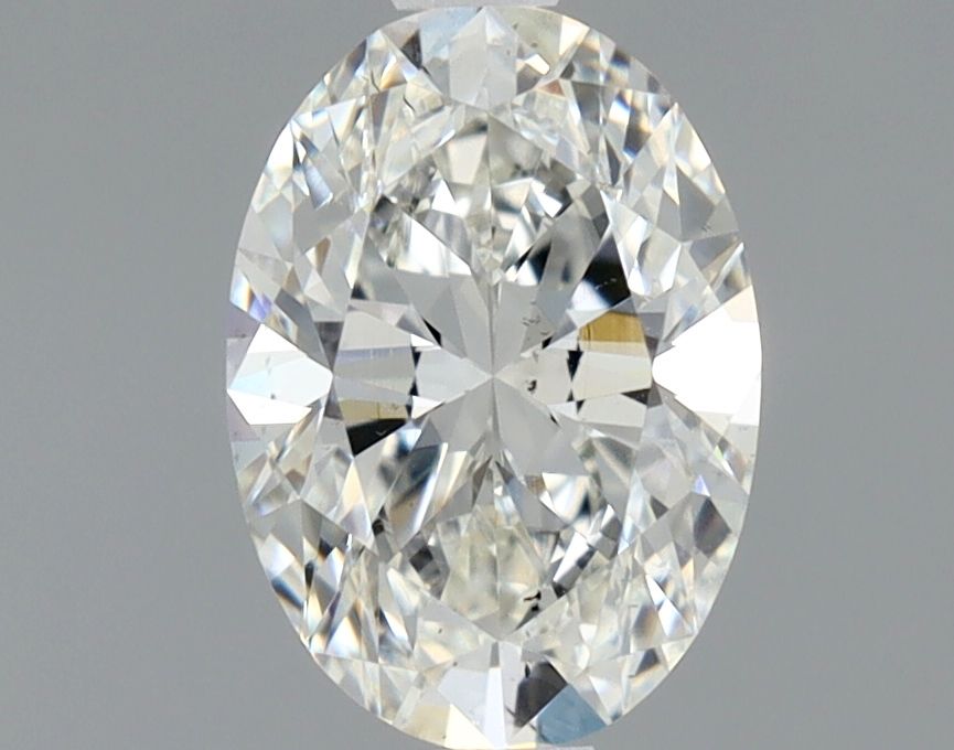 Diamond Natural 1Ct H-SI1 Oval - GIA6541197706 1
