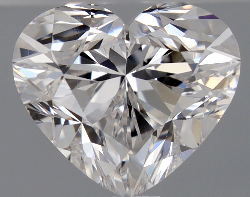 Diamond Natural 1Ct F-VS1 Heart - GIA6531653974 1