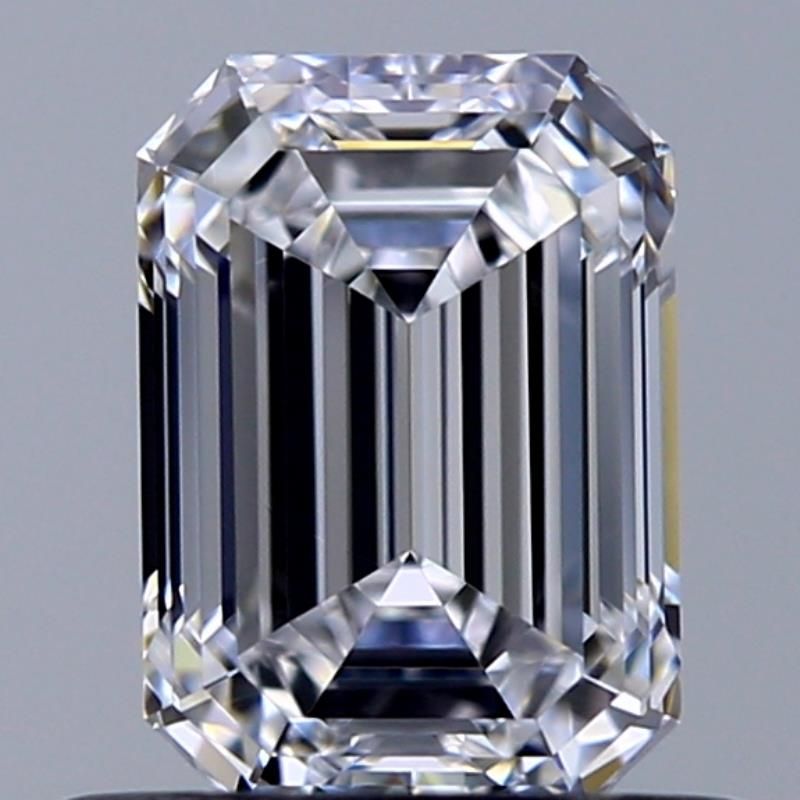 Diamond Natural 0,56Ct D-VVS1 Emerald - GIA7511778015 1