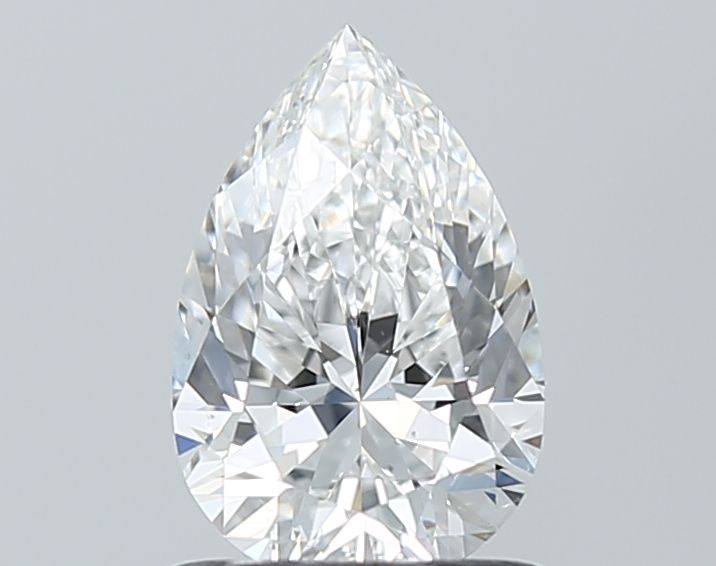 Diamond Natural 0,9Ct E-SI1 Pear - GIA5553833060 1