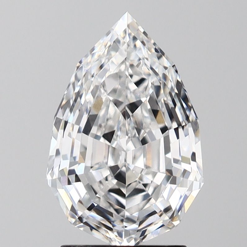 Lab Grown Diamond 2,59Ct D-VVS2 Pear - IGILG803619171 1