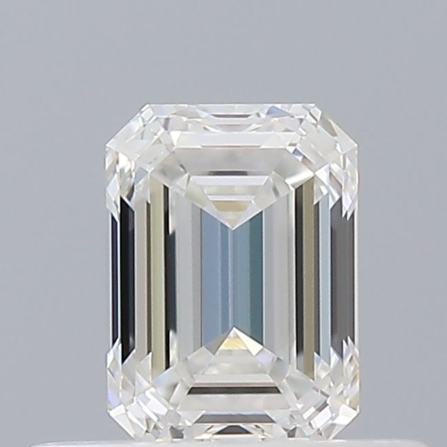 Diamond Natural 0,5Ct F-VVS1 Emerald - GIA6551772342 1