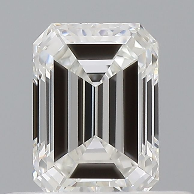 Diamond Natural 0,51Ct F-VVS1 Emerald - GIA6552772387 1