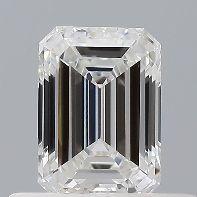 Diamond Natural 0,51Ct F-IF Emerald - GIA3555772141 1