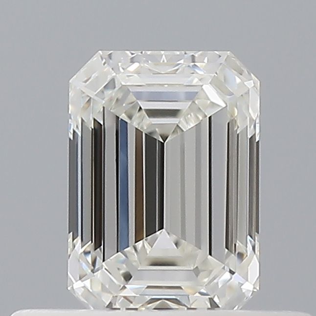 Diamond Natural 0,51Ct H-VVS1 Emerald - GIA1553772579 1