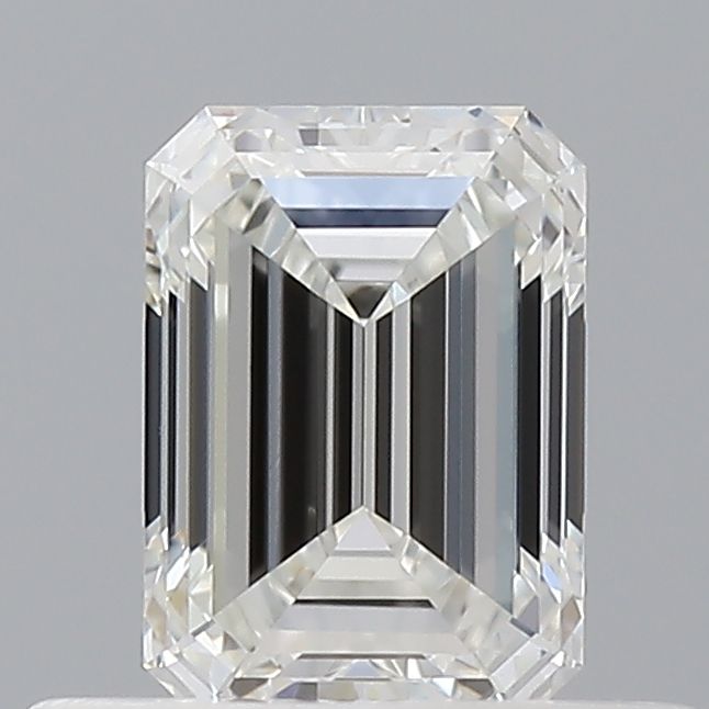 Diamond Natural 0,51Ct G-VVS1 Emerald - GIA7551772559 1