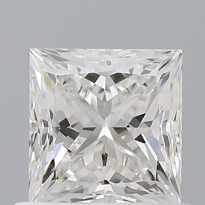 Diamond Natural 0,9Ct G-VVS2 Princess - GIA2554772588 1