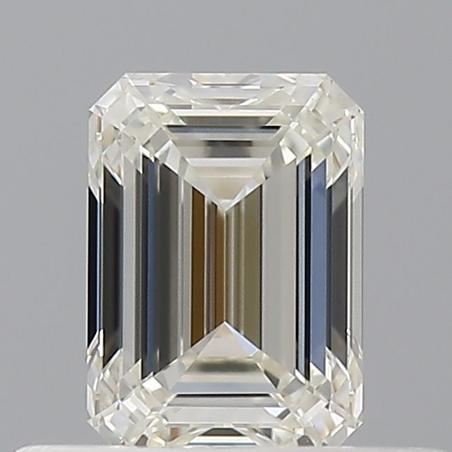Diamond Natural 0,5Ct J-VVS2 Emerald - GIA2554772432 1