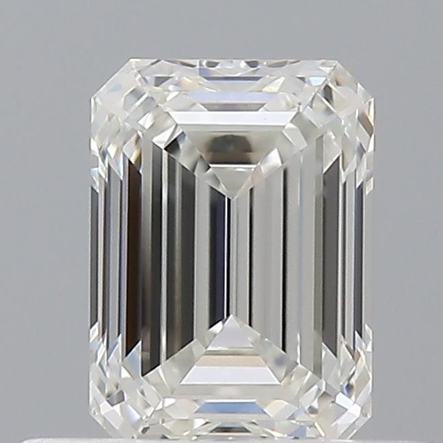 Diamond Natural 0,56Ct H-VVS1 Emerald - GIA6551772276 1