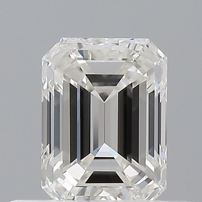 Diamond Natural 0,5Ct F-VVS1 Emerald - GIA6555773208 1