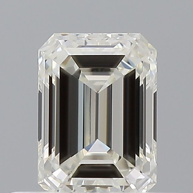 Diamond Natural 0,5Ct J-VVS1 Emerald - GIA3555772837 1
