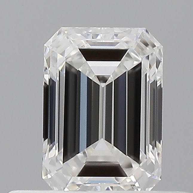 Diamond Natural 0,51Ct F-VVS2 Emerald - GIA1557773512 1