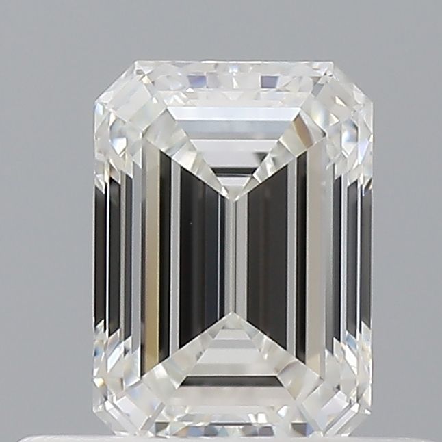 Diamond Natural 0,52Ct G-VVS1 Emerald - GIA5553772063 1