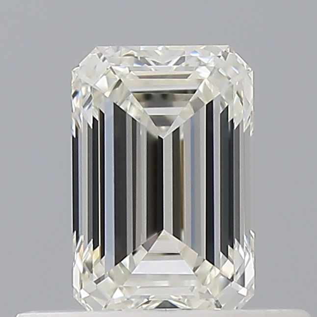 Diamond Natural 0,5Ct J-VVS1 Emerald - GIA6555773130 1