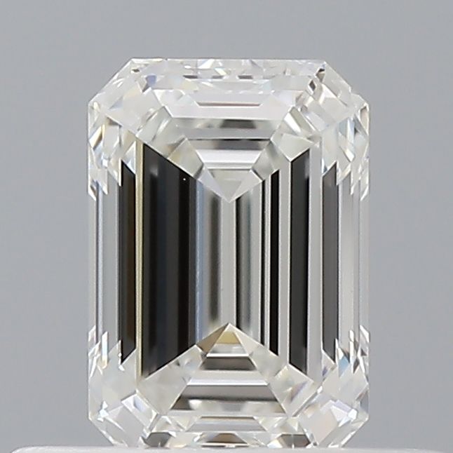 Diamond Natural 0,51Ct H-VVS1 Emerald - GIA6551773424 1