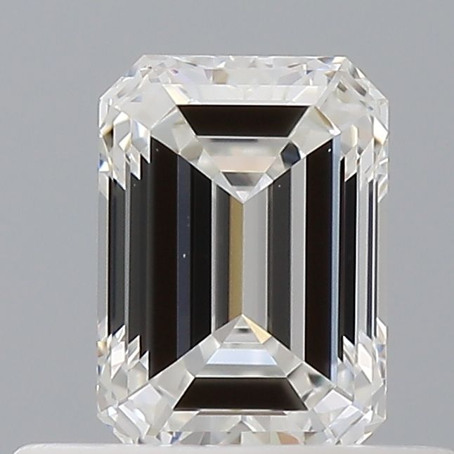 Diamond Natural 0,52Ct F-IF Emerald - GIA6555773274 1