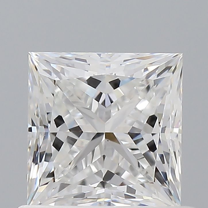 Diamond Natural 0,9Ct E-VS2 Princess - GIA5553773112 1