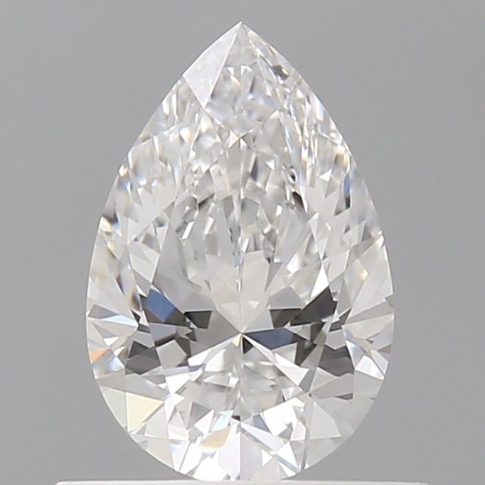 Diamond Natural 0,63Ct D-VVS2 Pear - GIA6555833503 1