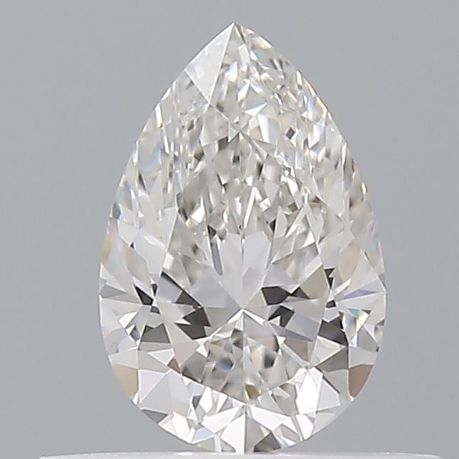 Diamond Natural 0,4Ct F-VVS1 Pear - GIA5553833573 1