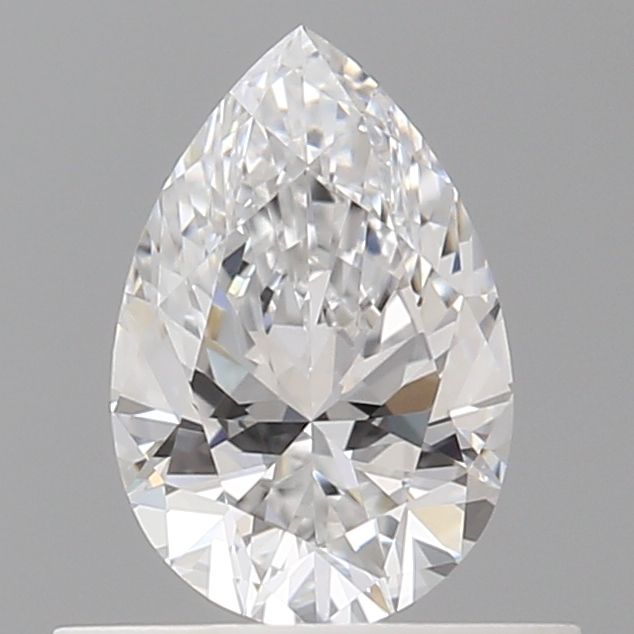 Diamond Natural 0,51Ct D-VVS2 Pear - GIA7556833604 1