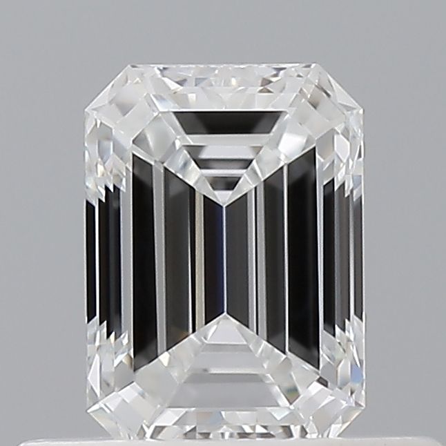 Diamond Natural 0,52Ct F-VVS2 Emerald - GIA6555772346 1