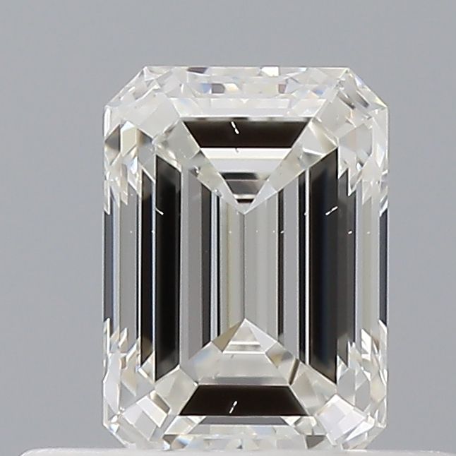 Diamond Natural 0,5Ct H-SI1 Emerald - GIA7558773234 1