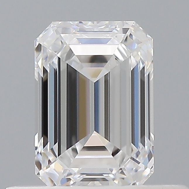 Diamond Natural 0,54Ct D-VVS1 Emerald - GIA5556771854 1