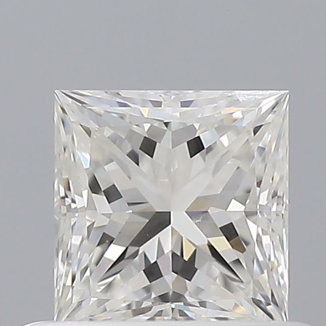 Diamond Natural 0,51Ct H-SI2 Princess - GIA6551791097 1