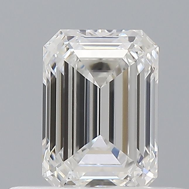 Diamond Natural 0,51Ct E-VVS2 Emerald - GIA7553772093 1