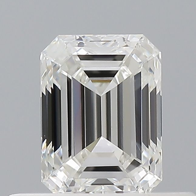 Diamond Natural 0,51Ct H-VVS2 Emerald - GIA1553773276 1