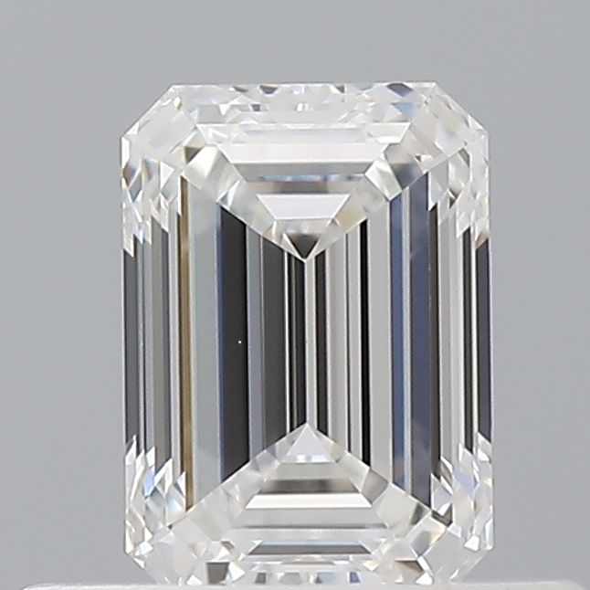 Diamond Natural 0,5Ct E-VVS1 Emerald - GIA7558772290 1