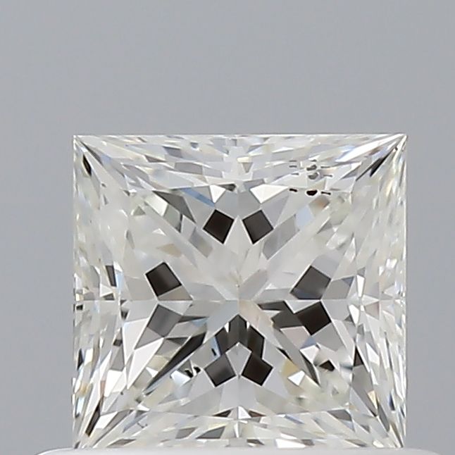 Diamond Natural 0,53Ct I-SI1 Princess - GIA2556772371 1