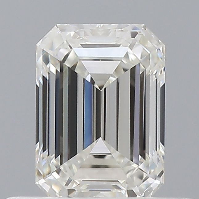 Diamond Natural 0,54Ct H-VVS1 Emerald - GIA6552771858 1