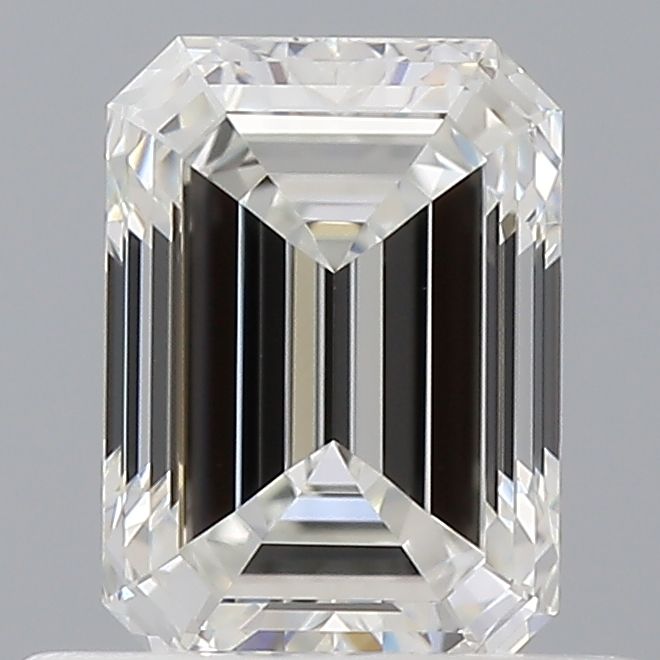 Diamond Natural 0,7Ct F-VVS2 Emerald - GIA7553775718 1