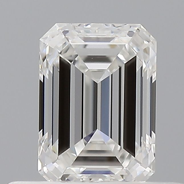 Diamond Natural 0,53Ct F-VVS1 Emerald - GIA6551772216 1