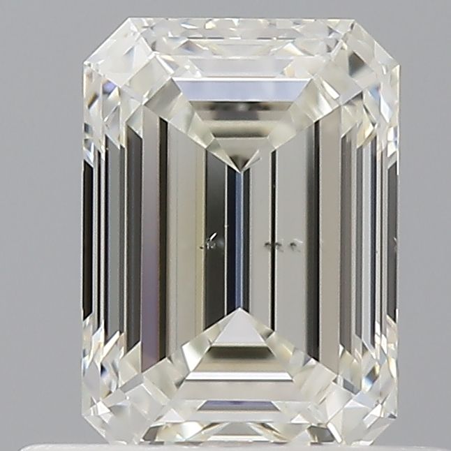 Diamond Natural 0,7Ct J-SI1 Emerald - GIA2557775974 1