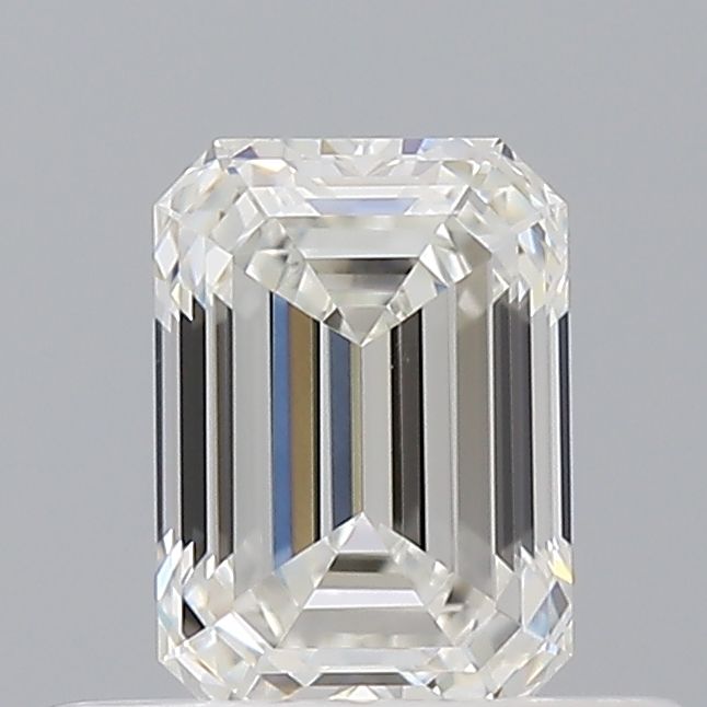 Diamond Natural 0,51Ct G-VVS1 Emerald - GIA1553772441 1