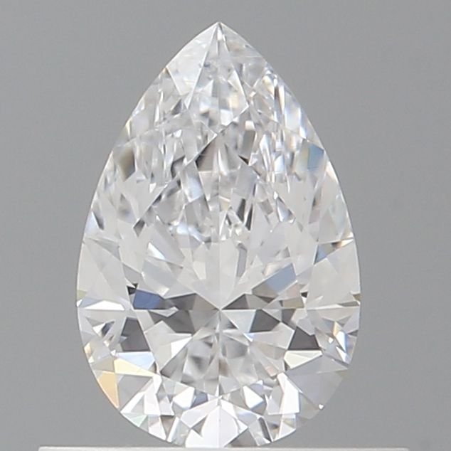 Diamond Natural 0,53Ct D-VVS2 Pear - GIA7553833434 1