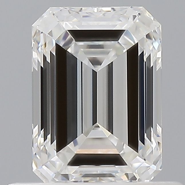 Diamond Natural 0,74Ct F-VVS1 Emerald - GIA7551775781 1