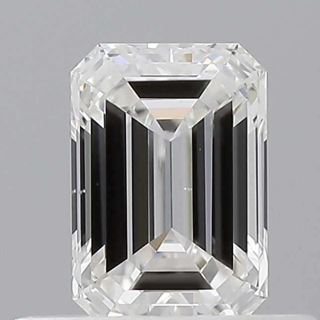 Diamond Natural 0,51Ct F-VS1 Emerald - GIA5556772014 1