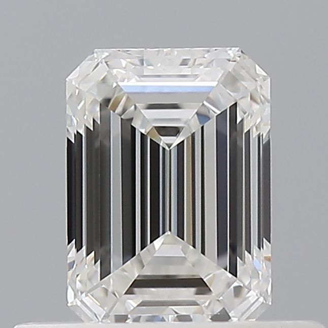 Diamond Natural 0,5Ct F-VVS1 Emerald - GIA7556772384 1