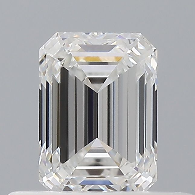 Diamond Natural 0,51Ct F-VVS1 Emerald - GIA5556772460 1