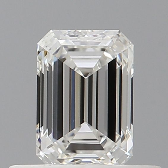 Diamond Natural 0,51Ct F-VVS1 Emerald - GIA6552772506 1