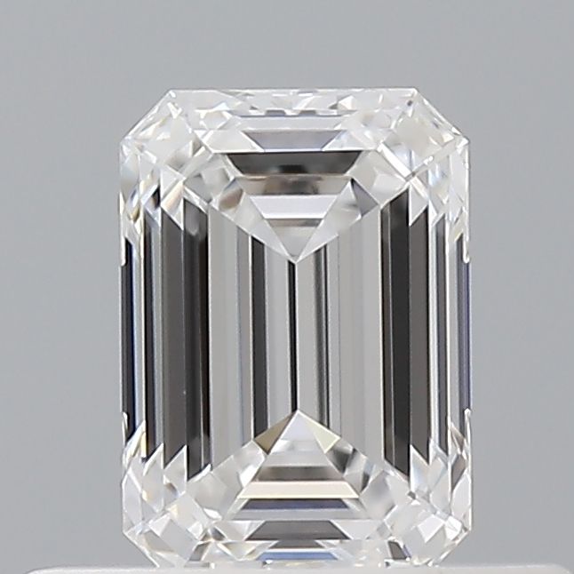 Diamond Natural 0,51Ct D-VVS2 Emerald - GIA6555772435 1